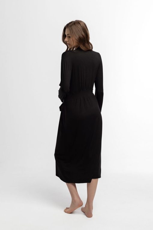 Penky Midi cotton/modal Sloppur Black - Image 4