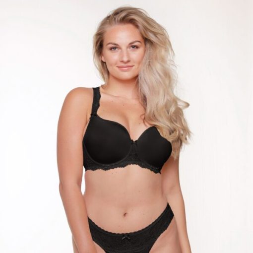 LingaDore Daily Uni-fit Plus  Brjóstahaldari Black, formaður