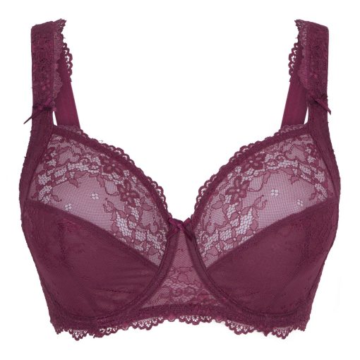 LingaDore Daily Full coverage Lace bra Tawny port - Image 5