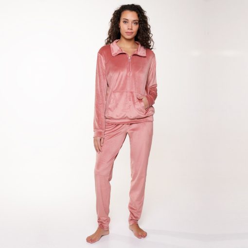 LingaDore Rose Dawn Velvet homewear set