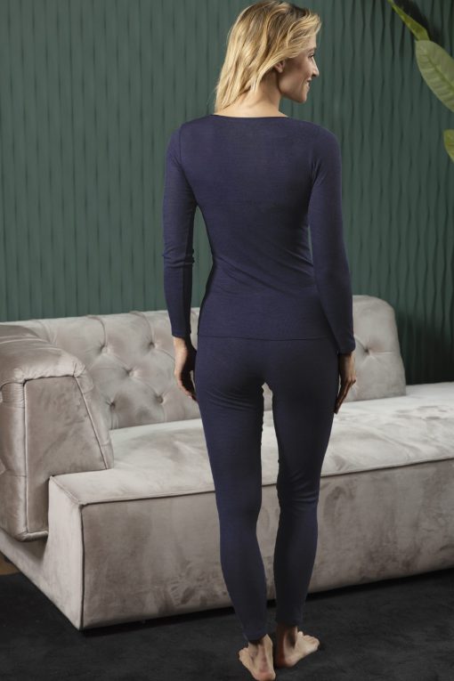 Nina Von C Leggings Blár - Image 2