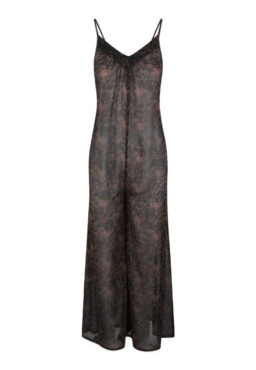 LingaDore Jumpsuit Black Koper print - Image 5