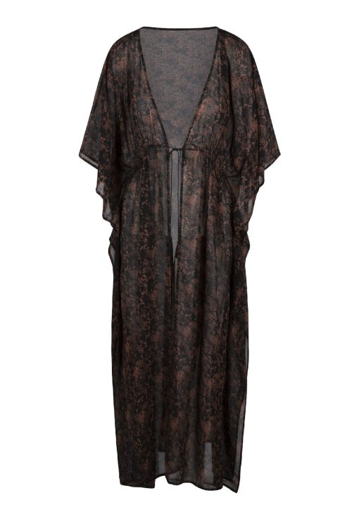 LingaDore Kimono Black Koper print - Image 5