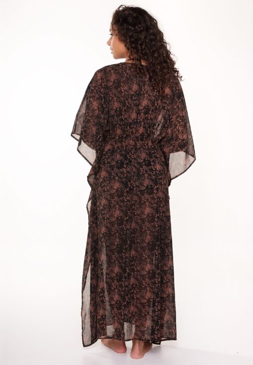 LingaDore Kimono Black Koper print - Image 3