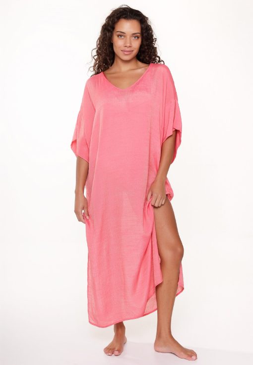 LingaDore Beach dress Hot pink