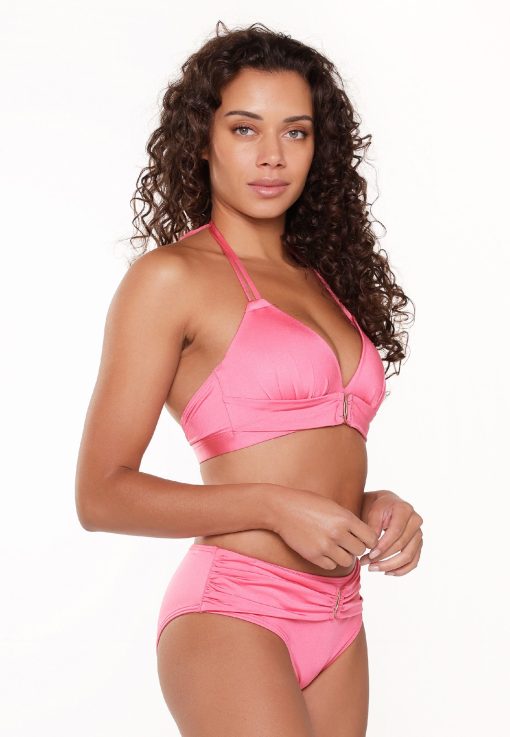 Lingadore Hot Pink padded triangle bikiní sett - Image 3