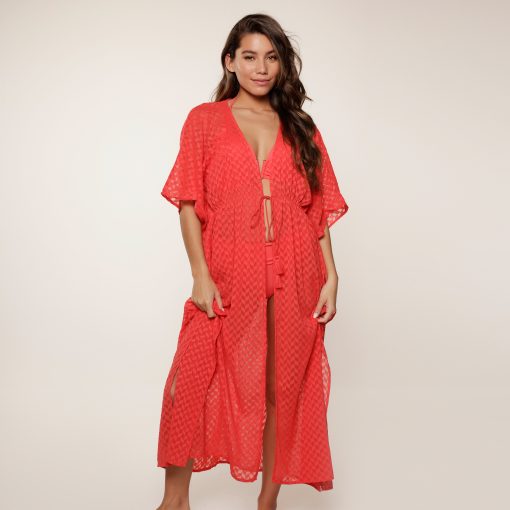 LingaDore Tomato red Kimono