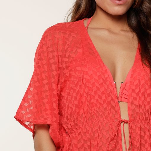 LingaDore Tomato red Kimono - Image 3